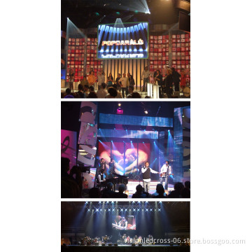 LED video wall display screen P3.91 with die-casting cabinet